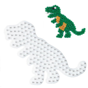 Hama strijkkralen grondplaat dino
