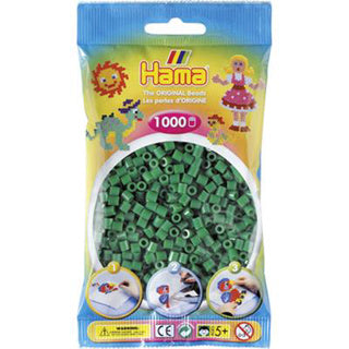 Afbeelding laden in galerijviewer, Hama strijkkralen groen 1000 stuks
