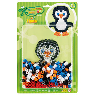 Afbeelding laden in galerijviewer, Hama maxi strijkkralen set pinguin 250 stuks
