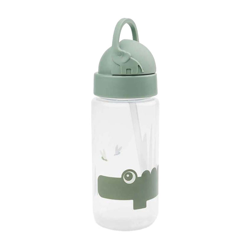 Afbeelding laden in galerijviewer, Done by deer rietjesbeker croco groen, 350ml
