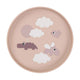 Done by deer vakjesbord blije wolken roze