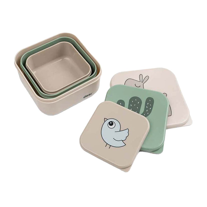 Afbeelding laden in galerijviewer, Done by deer snackbox lalee beige mix, 3st.
