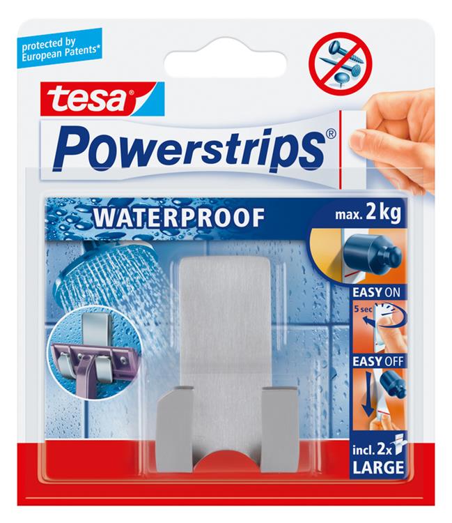 Afbeelding laden in galerijviewer, Tesa 1005374 - powerstr wp scheerm.rvs | 6 stuks
