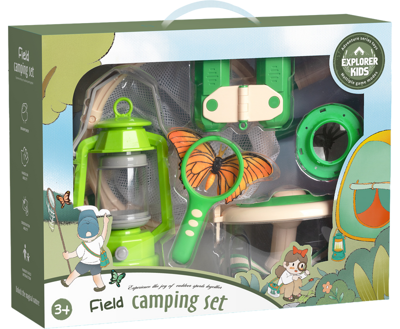 Afbeelding laden in galerijviewer, Byomic kids camping set 8-delig
