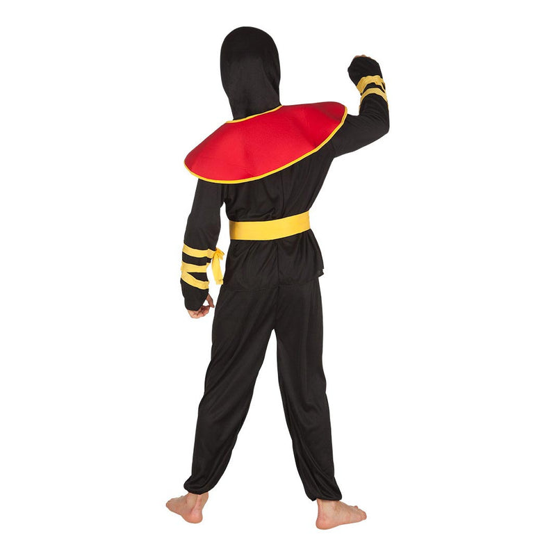 Afbeelding laden in galerijviewer, Boland kinderkostuum ninja meester, 4-6 jaar
