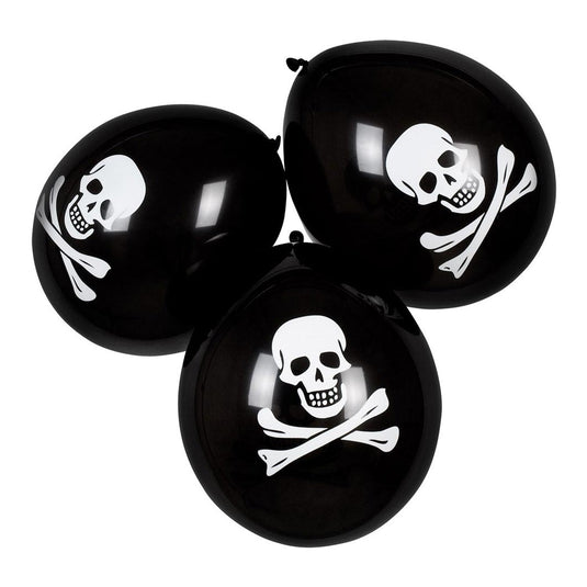 Boland piraten ballonnen, 6st.