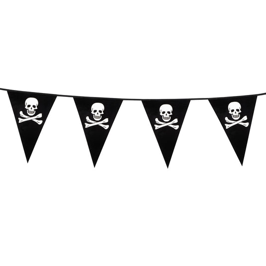 Boland piraten vlaggenlijn, 6mtr.