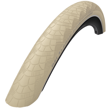 Cst buitenband zeppelin 28 x 1.90'' 50-622 - crème met reflectie