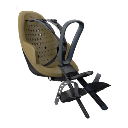 Thule yepp 2 mini - fietsstoeltje - voorzitje - nutria green
