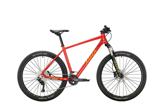 Kayza mtb hardtail spodic 8 mod. 22 bike spod.8 27,5 51 hardtail 20sp red yellow