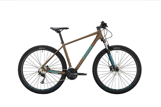 Kayza mtb hardtail garua 6 mod. 22 bike garua 6 29 56 hardtail 27sp brown blue
