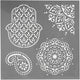 Https: www.cchobby.nl sjabloon-etnische-motieven-afm-30-5x30-5-cm-dikte-0-31-mm-1-vel