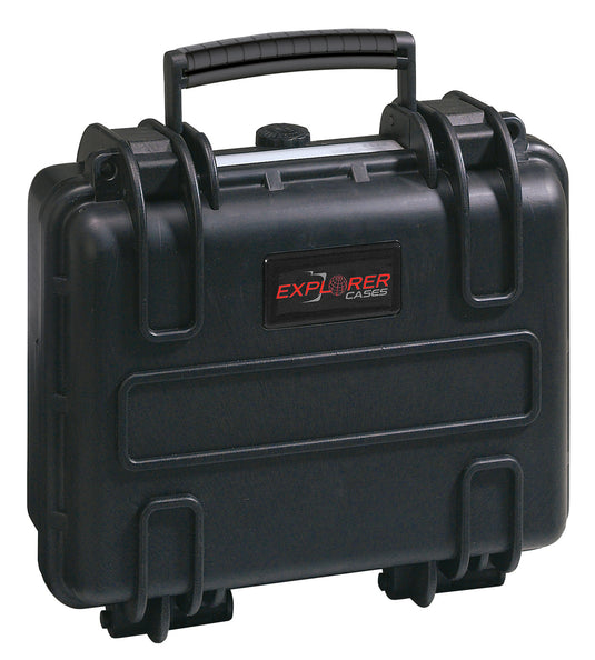 Explorer cases 2712hl koffer zwart met plukschuim