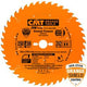 Cmt ultra dunne cirkelzaag itk hw 136x1.5x20 z=18