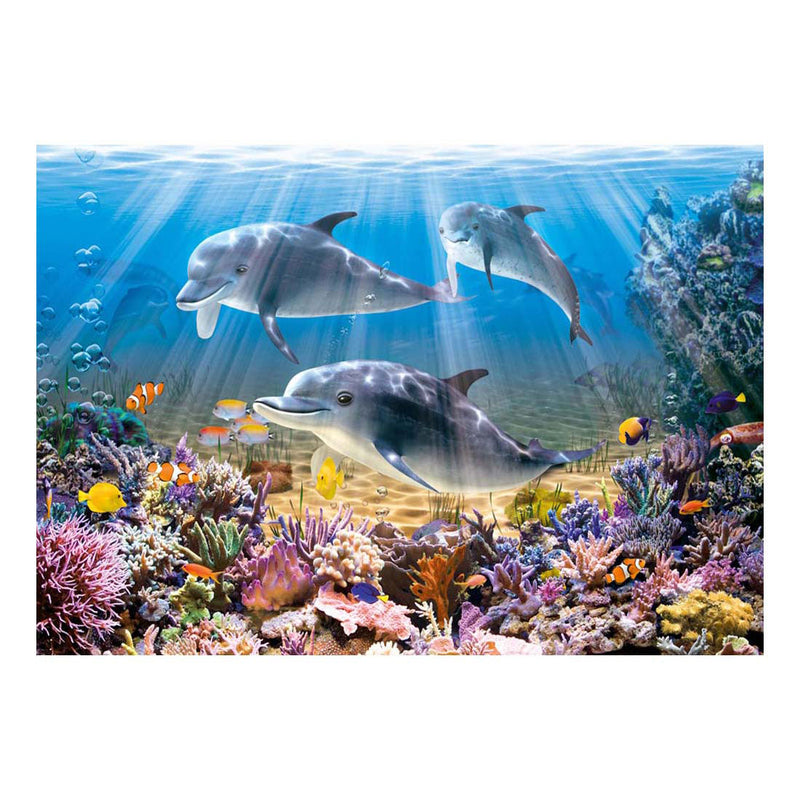 Afbeelding laden in galerijviewer, Castorland legpuzzel dolphins underwater, 500st.
