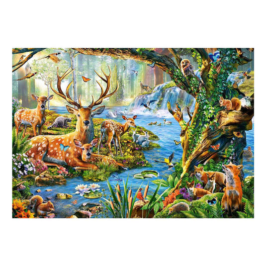 Castorland legpuzzel forest life, 500st.