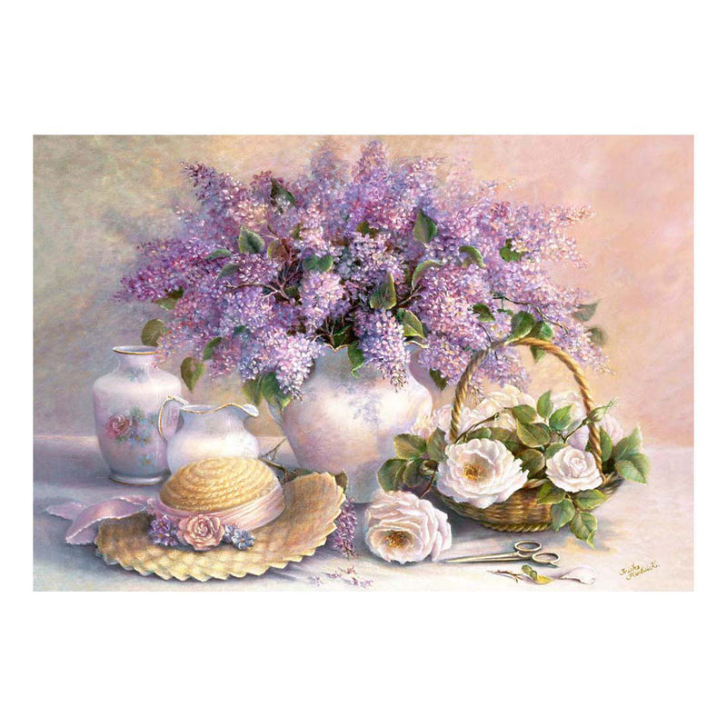 Afbeelding laden in galerijviewer, Castorland legpuzzel flower day trisha hardwick, 1000st.
