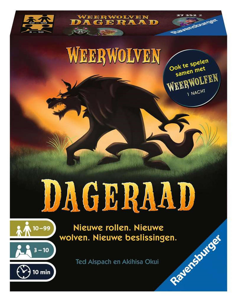 Afbeelding laden in galerijviewer, Ravensburger weerwolven dageraad kaartspel nl
