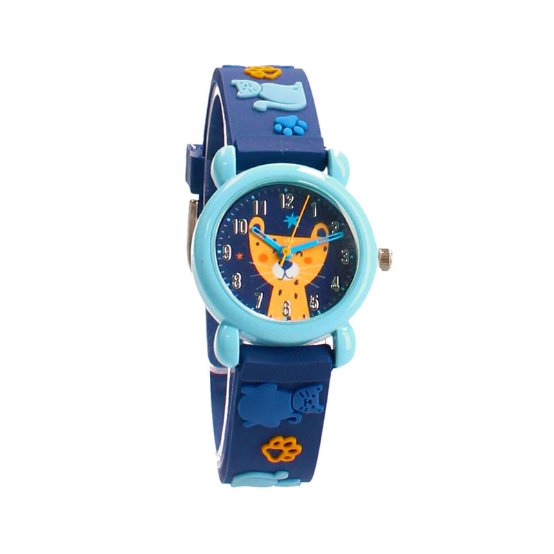 Afbeelding laden in galerijviewer, Vadobag Horloge Pret Happy Times Navy Kat
