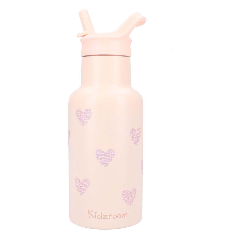 Afbeelding laden in galerijviewer, Kidzroom drinkfles sweet sips hartjes, 350ml
