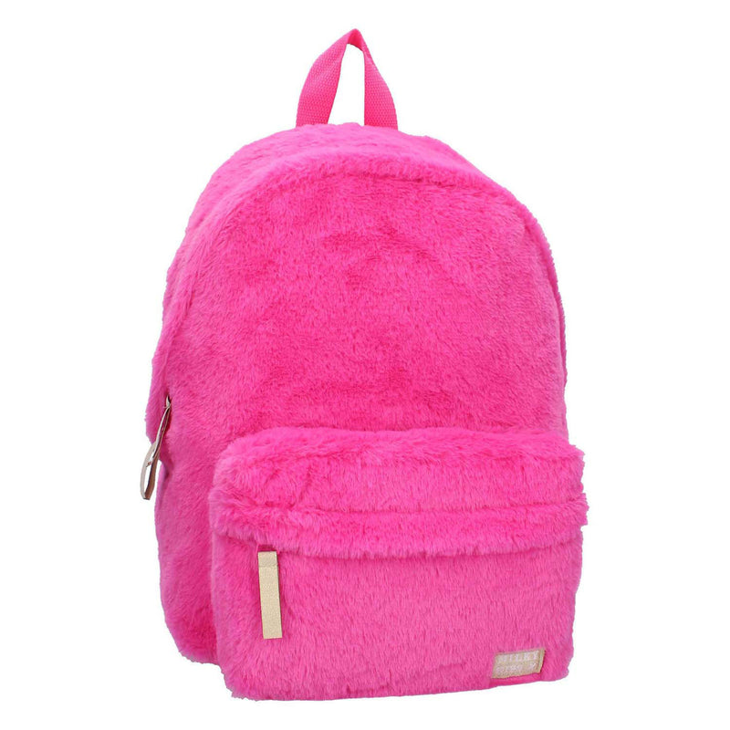 Afbeelding laden in galerijviewer, Milky kiss rugzak the wow factor fluffy roze
