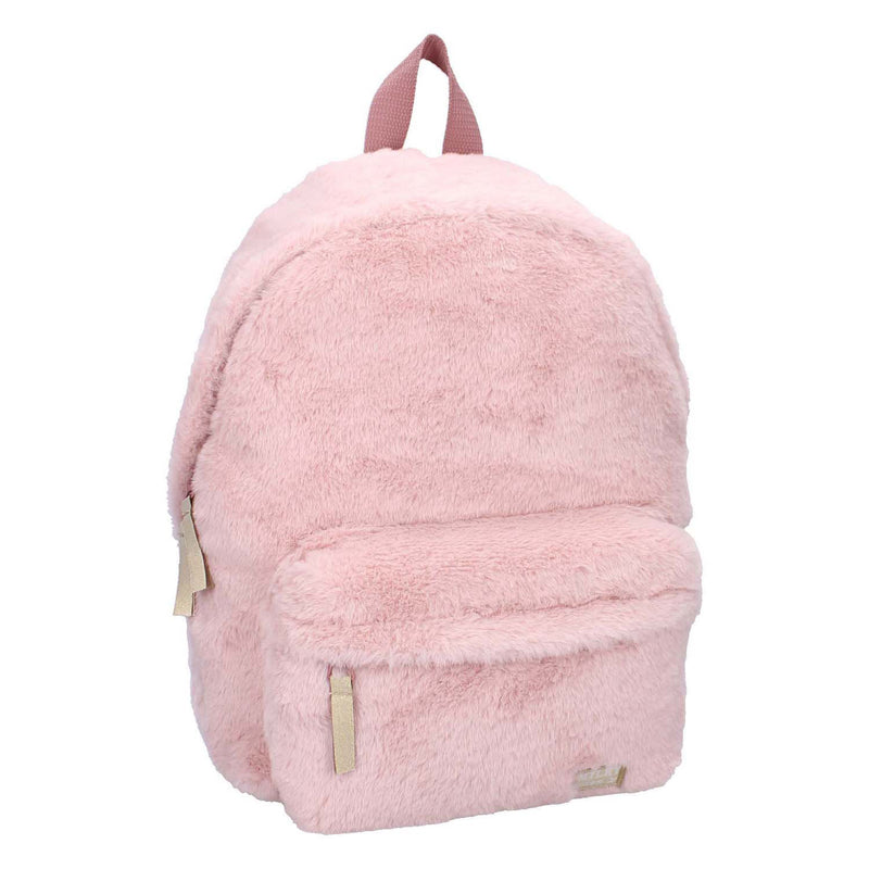 Afbeelding laden in galerijviewer, Milky kiss rugzak the wow factor fluffy lichtroze

