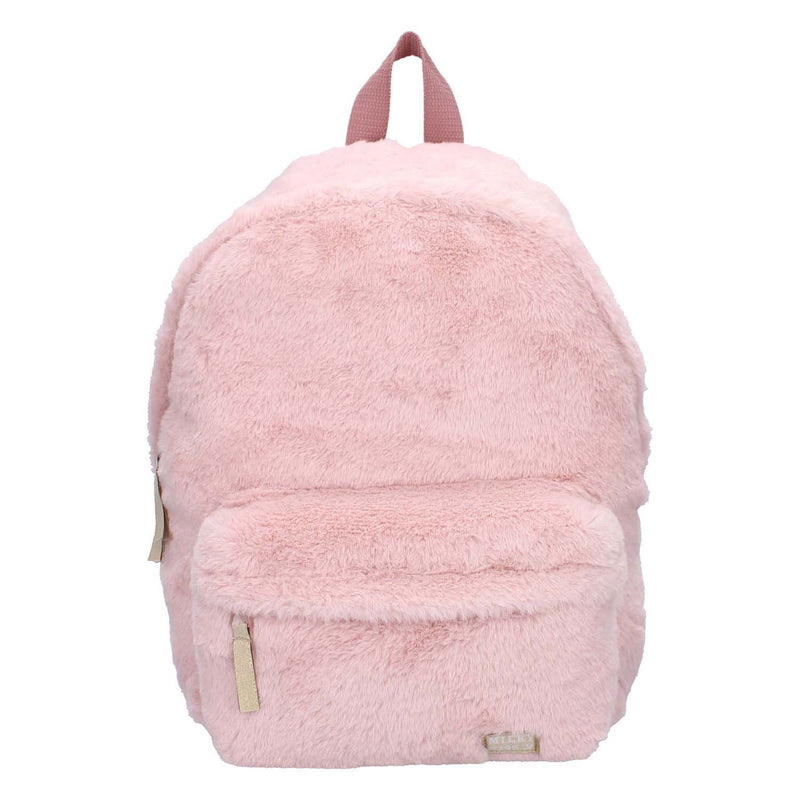 Afbeelding laden in galerijviewer, Milky kiss rugzak the wow factor fluffy lichtroze
