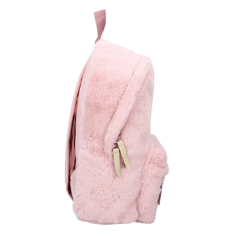 Afbeelding laden in galerijviewer, Milky kiss rugzak the wow factor fluffy lichtroze
