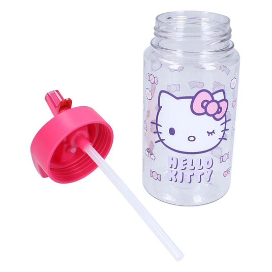 Vadobag hello kitty drinkfles - drink up - 450 ml - schoolbeker