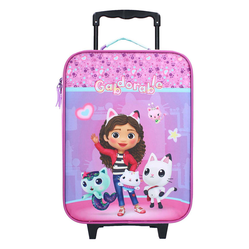 Afbeelding laden in galerijviewer, Vadobag gabby's poppenhuis trolley koffer made to roll
