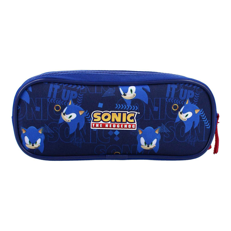Afbeelding laden in galerijviewer, Vadobag sonic still unstoppable etui, 2-vaks - blauw
