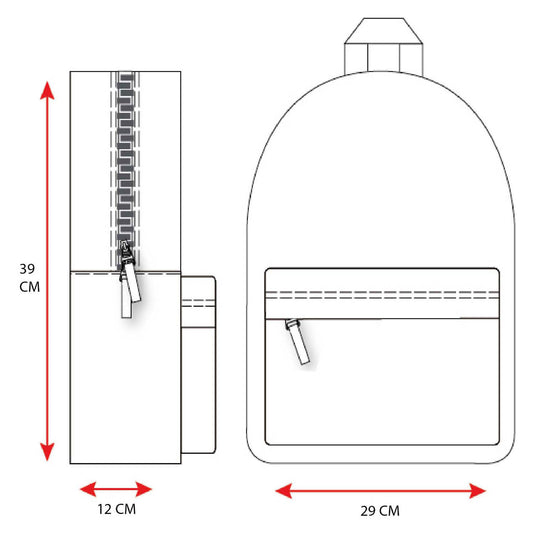 Vadobag stitch rugzak unbearably cool