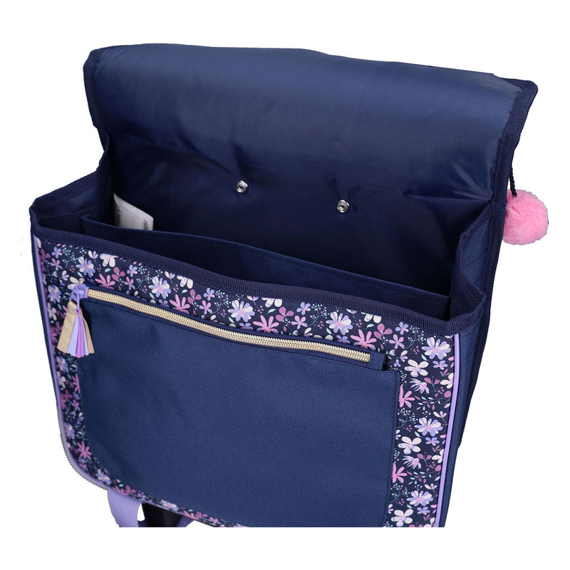 Afbeelding laden in galerijviewer, Vadobag milky kiss flower bomb trolley-boekentas
