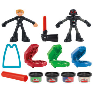 Afbeelding laden in galerijviewer, Play-doh star wars pletten en hakken lightsabers
