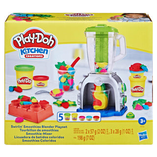 Afbeelding laden in galerijviewer, Play-doh swirlin' smoothies blender - 5 kleipotjes
