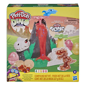Hasbro play-doh slime hydro glitz dino vulkaan