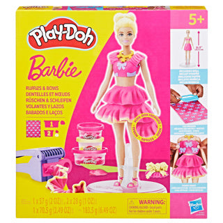 Afbeelding laden in galerijviewer, Play-doh barbie ruffles and bows
