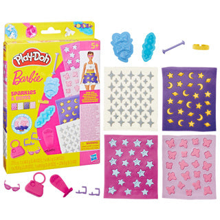 Play-doh barbie sparkles and gems