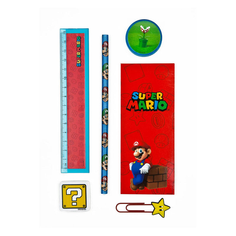 Afbeelding laden in galerijviewer, Undercover super mario bureauset, 7dlg.
