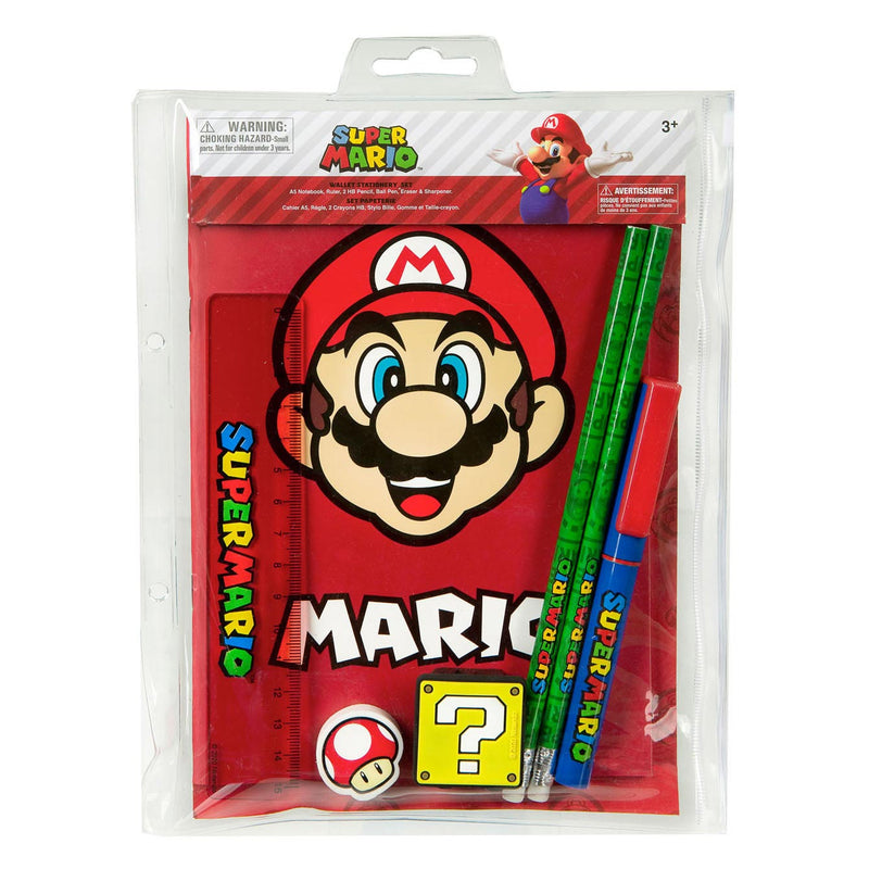 Afbeelding laden in galerijviewer, Undercover super mario schrijfset, 7dlg.
