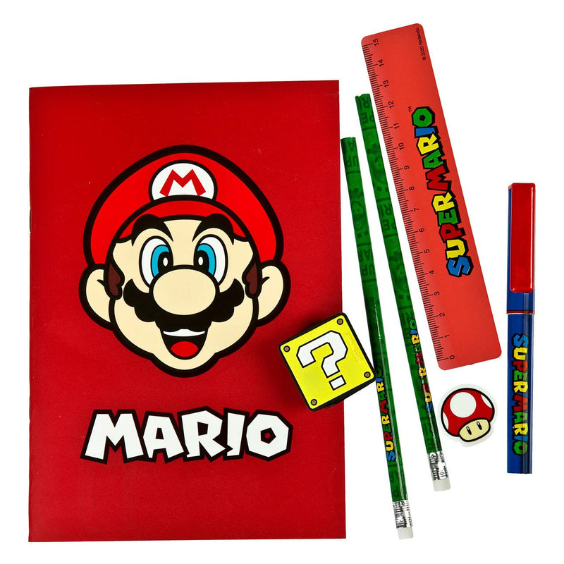 Afbeelding laden in galerijviewer, Undercover super mario schrijfset, 7dlg.

