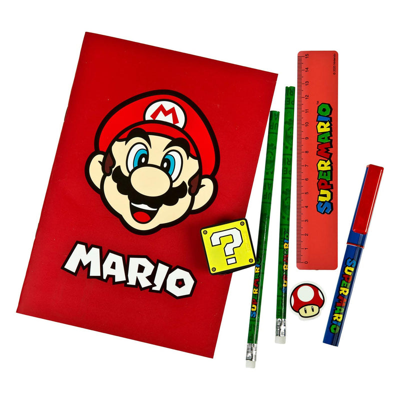 Afbeelding laden in galerijviewer, Undercover super mario schrijfset, 7dlg.
