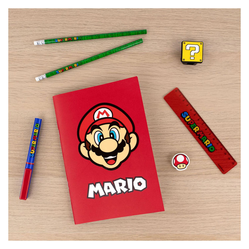 Afbeelding laden in galerijviewer, Undercover super mario schrijfset, 7dlg.
