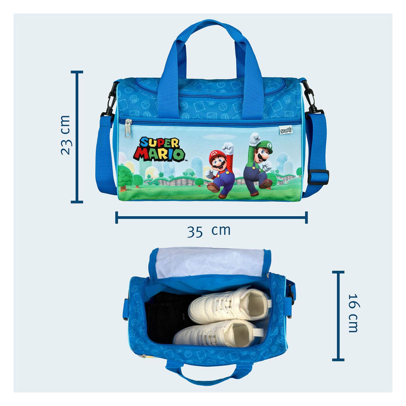Afbeelding laden in galerijviewer, Undercover super mario sporttas
