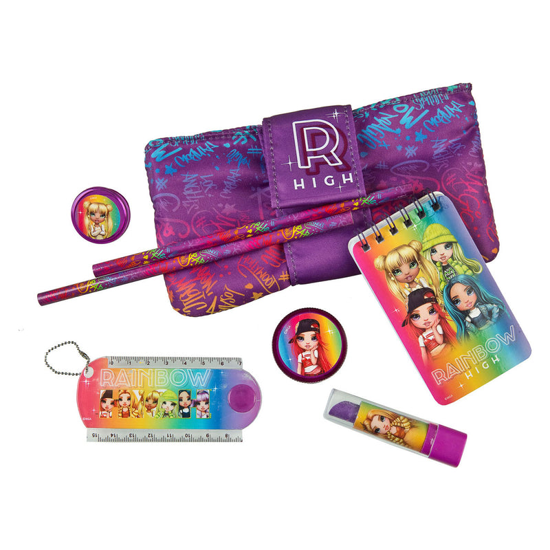 Afbeelding laden in galerijviewer, Undercover schrijfwarenset rainbow high, 8dlg.
