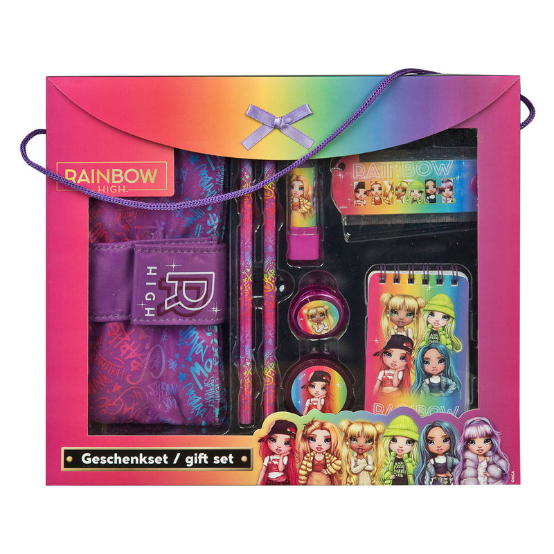 Afbeelding laden in galerijviewer, Undercover schrijfwarenset rainbow high, 8dlg.
