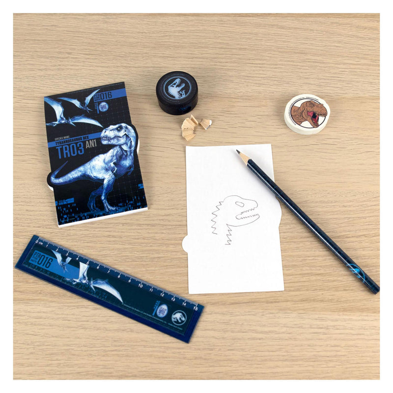 Afbeelding laden in galerijviewer, Undercover Jurassic World Schrijfset, 5dlg.
