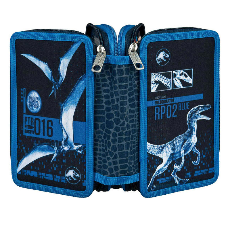 Afbeelding laden in galerijviewer, Undercover Jurassic World 3-Vaks Gevulde Etui
