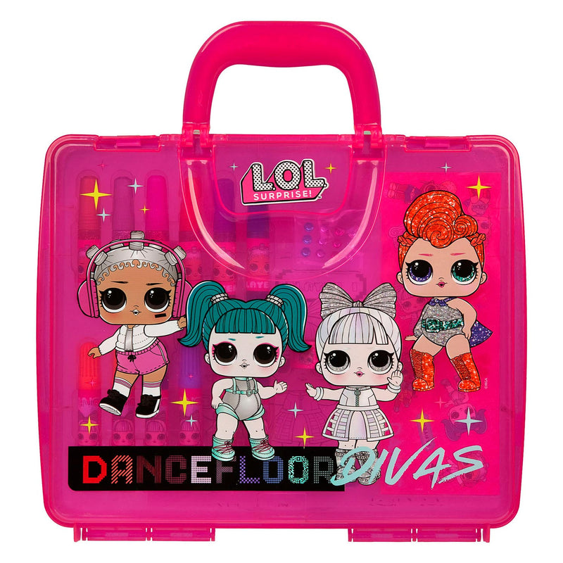 Afbeelding laden in galerijviewer, L.O.L. Surprise! Glitter Studio Kleurkoffer Set
