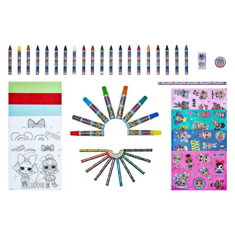 Afbeelding laden in galerijviewer, L.O.L. Surprise! Super Kleurkoffer, 100dlg.
